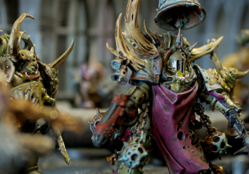 Foto von Warhammer Miniatur - Titelbild zu Miscast Miniaturen selber modellieren