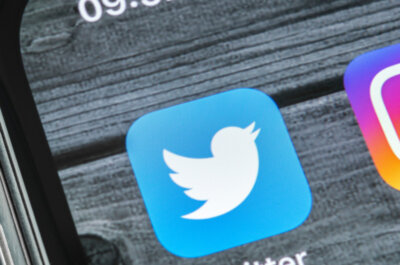 Icon der Twitterapp auf einem Smartphone