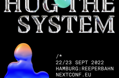 Werbegrafik der NEXT Conference, die am 22. und 23. September in Hamburg stattfindet.