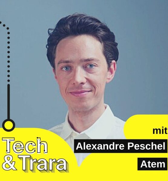 Podcast-Gast Alexandre Peschel im Tech & Trara-Design
