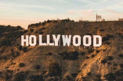 Der bekannte Hollywood-Schriftzug bei Los Angeles.