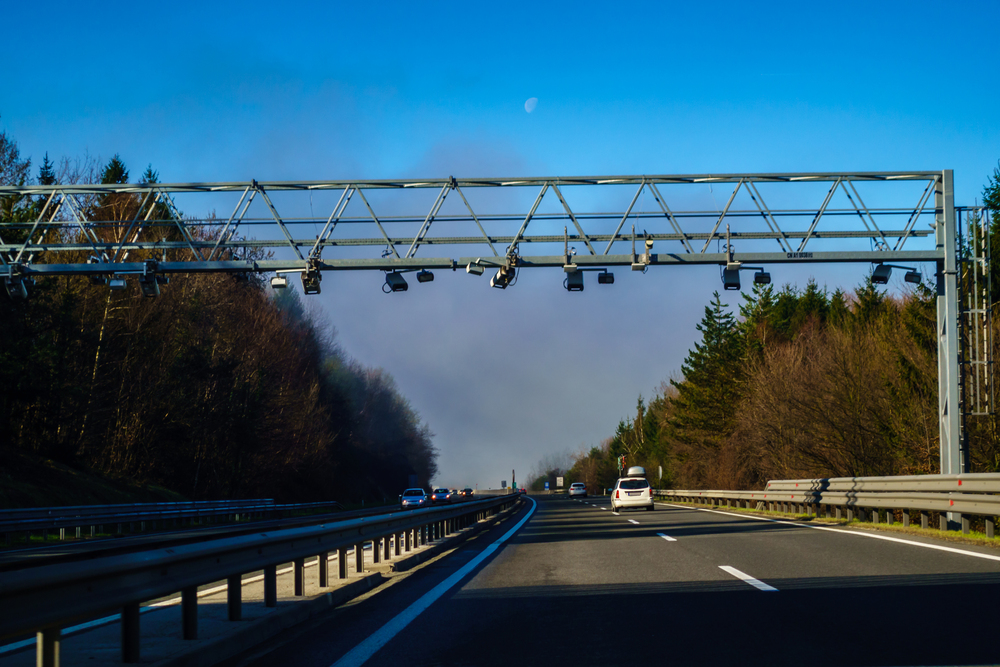 Bild von Maut-Scannern auf österreichischen Autobahnen
