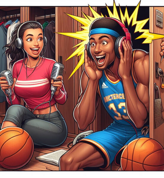 Fesselnder NBA Content begeistert den zuhörenden Spieler !