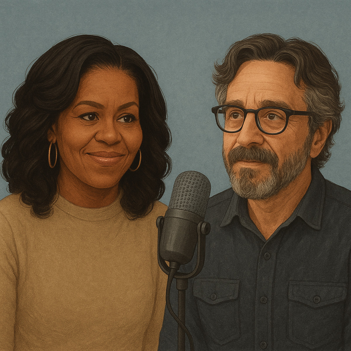 Michelle-Obama-Marc-Meron-Bewegung-im-US-Podcast-Markt