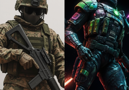 Call of Duty Skins evolution in the last years, from very subte and military to very extravagant, colorful and crazy now