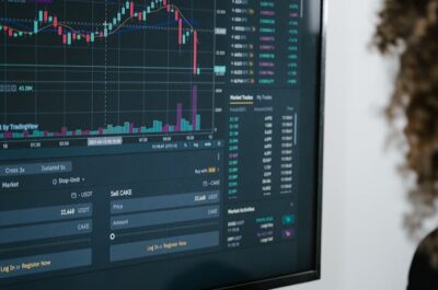 Black Flat Screen Computer Monitor