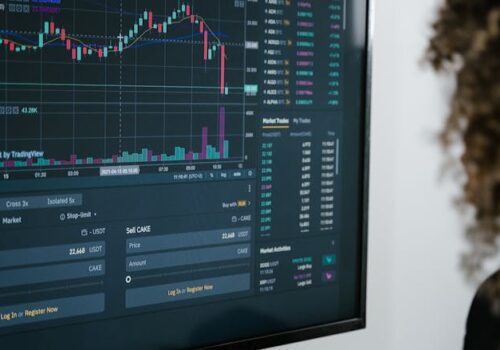 Black Flat Screen Computer Monitor