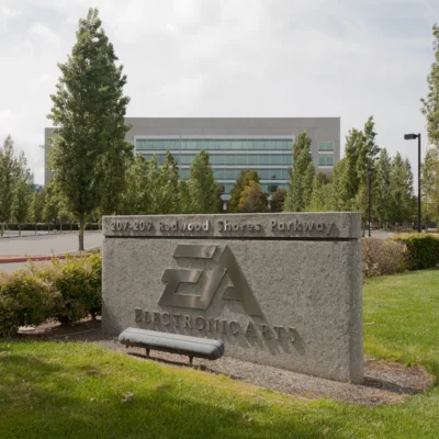 Blick auf den Electronic Arts-Hauptsitz in Redwood City.