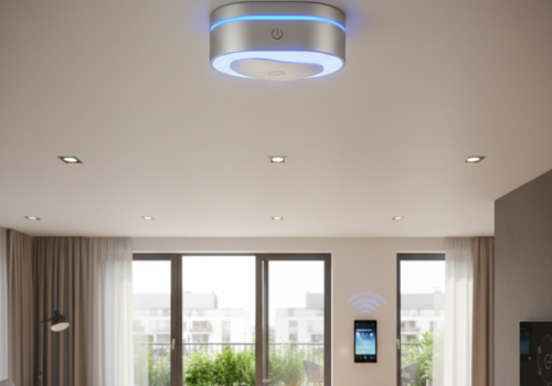 Bild 1:1, Rauchmelder in einem Smarthome