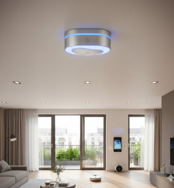 Bild 1:1, Rauchmelder in einem Smarthome