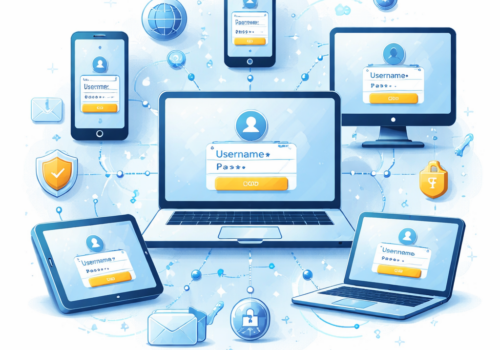 multilogin visualisiert, bild 1:1