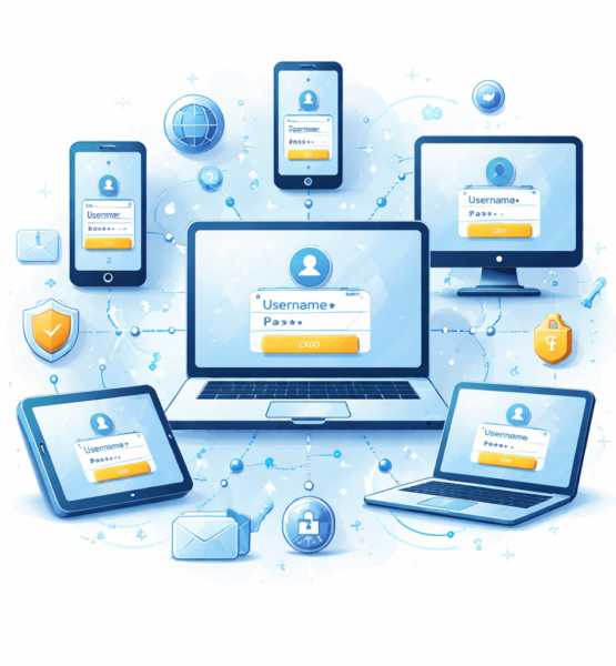 multilogin visualisiert, bild 1:1