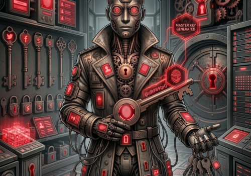 bild 1:1, Passwort Manager, aber als Person dargestellt