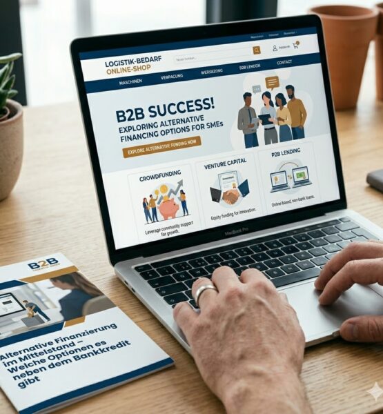 bild 1:1, Interpretation folgendes Titels: "Alternative Finanzierung im Mittelstand – Welche Optionen es neben dem Bankkredit gibt", realistisch,
