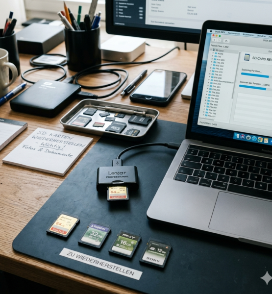 Bild 1:1, SD Karten müssen wiederhergestellt werden