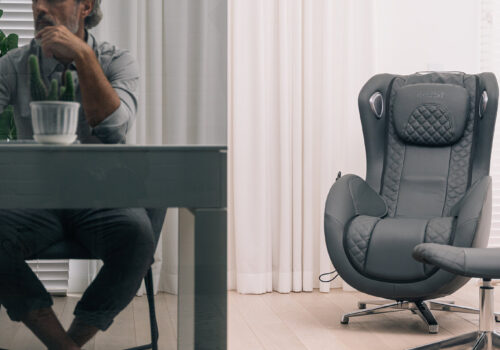 Massagestuhl im Homeoffice