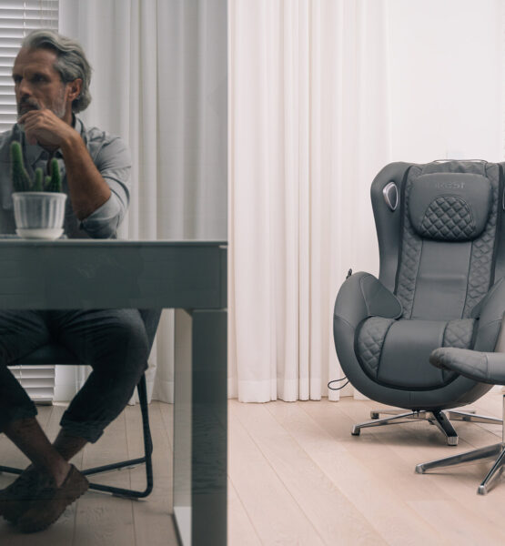 Massagestuhl im Homeoffice