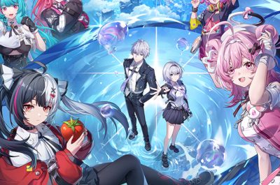 Neverness to Everness Key-Art mit mehreren Charakterenin in einer magischen Strudel.